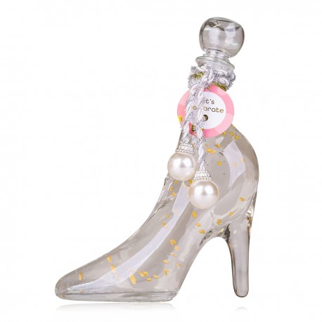 CHAUSSURE 350ml Transparent à paillettes étoiles