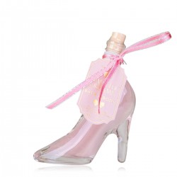 CHAUSSURE 40ml, Rose nacré, déco : Ruban effet dentelle