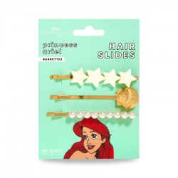 Set de 3 barrettes cheveux DISNEY POP PRINCESS Ariel