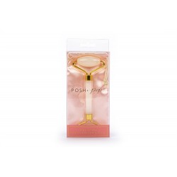 Rouleau de massage visage opale blanche