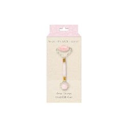 Rouleau de massage visage quartz rose