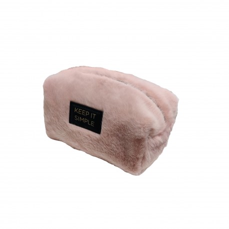 Trousse de toilette rose