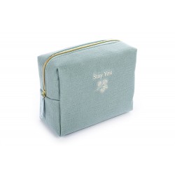 Trousse de toilette vert