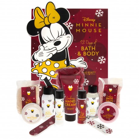 Calendrier de l'Avent 12 jours MINNIE Cosmétiques & Accessoires