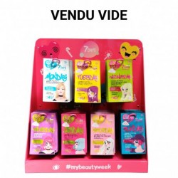 Présentoir boutique pour Masques soin 7days