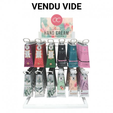 Présentoir Métal pour Crèmes mains et ongles