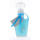 LULU 95 ml, Bleu aqua métallique, déco : Stiker Papillon