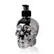3505810-tentation-cosmetic-distributeur-savon-liquide-tete-mort-argent