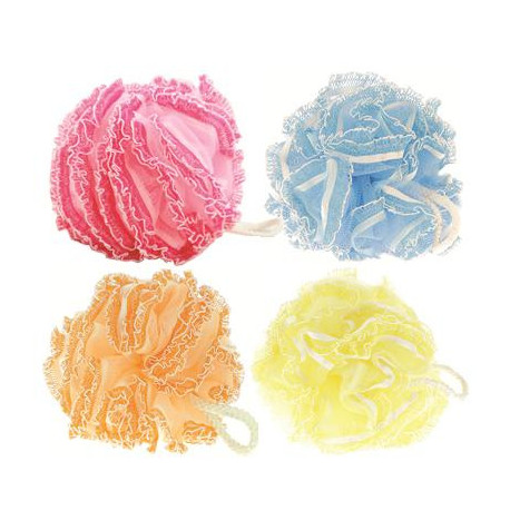 Fleur de massage, rose/bleu/jaune/orange assortis