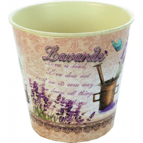 Seau en PVC LAVANDE (10x10.5 cm)