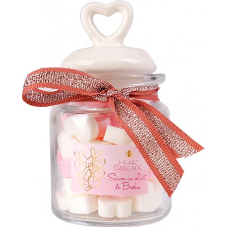 Set HEART CASCADE savon