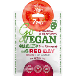 Grossiste masque soin en tissu GoVegan 7DAYS