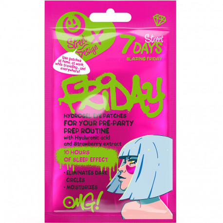 Grossiste Patch Hydrogel pour les yeux BLAZING FRIDAY (Vendredi Hot) 7 DAYS 
