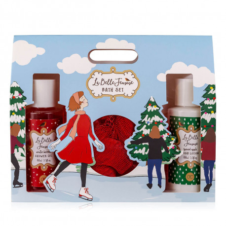 Coffret LA BELLE FEMME NOEL pour le corps