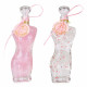 EVA 200ml Rose nacré pailleté tentation cosmetic
