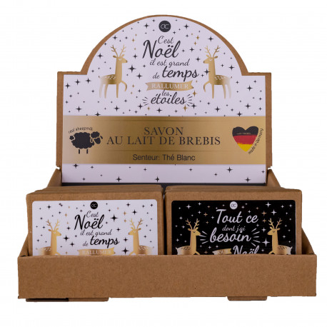 Savon au lait de Brebis WINTER MAGIC